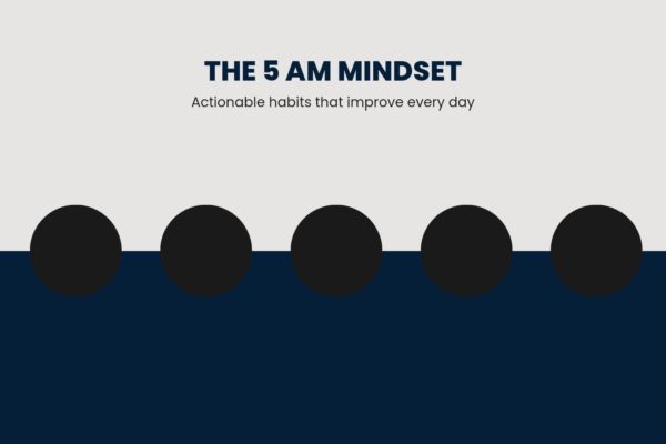 The 5 am mindset routine for success